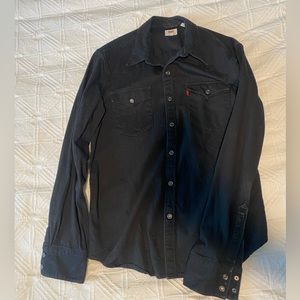 Levi’s Barstow Western snap shirt. Large